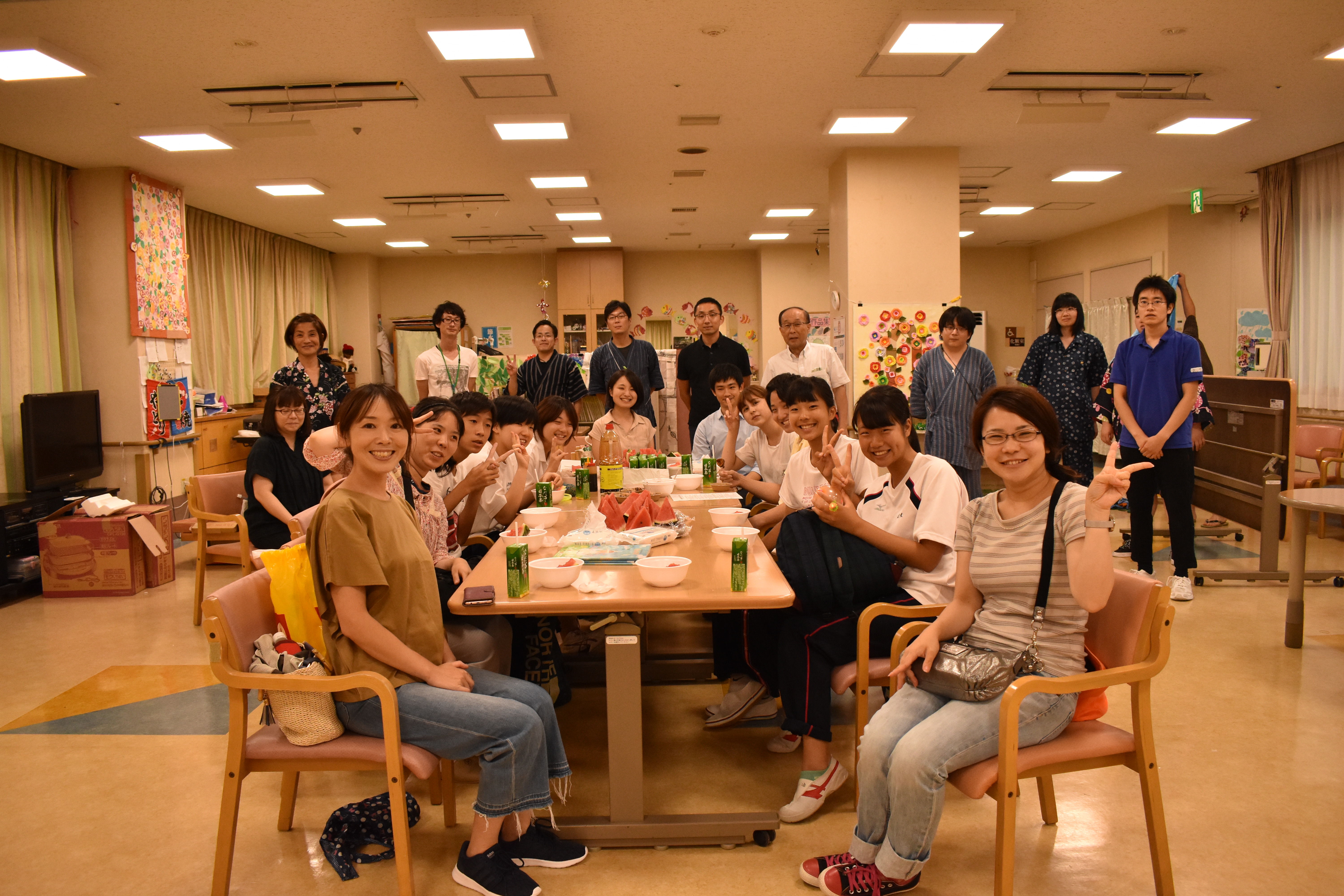 活動紹介 ゴールデン鶴亀ホーム納涼祭を開催